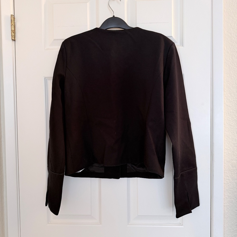 SPANX The Perfect Collection Ponte Lady Jacket – Classic Black, Size M, NWT - Picture 4 of 6